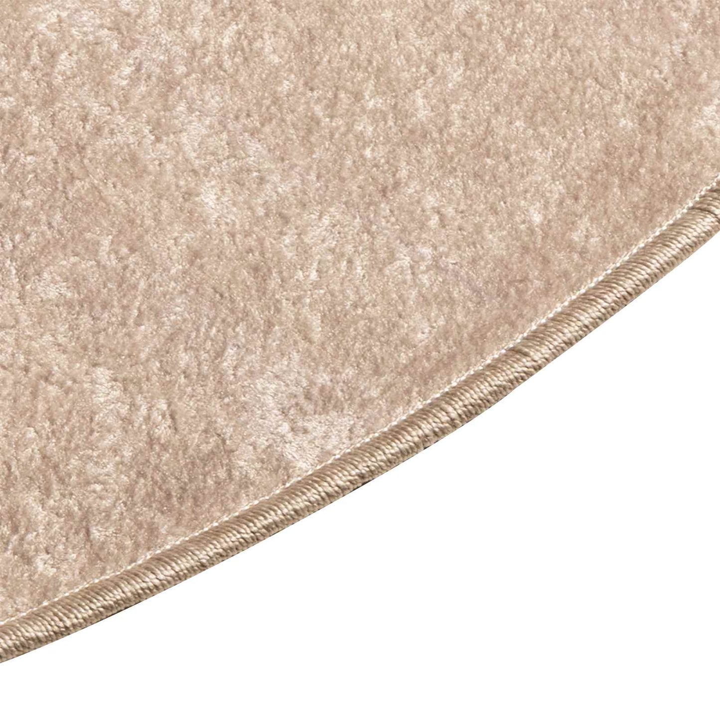 vidaXL Χαλί Runner MARSA Μπεζ 120 x 120 cm Πολυέστερ και PVC