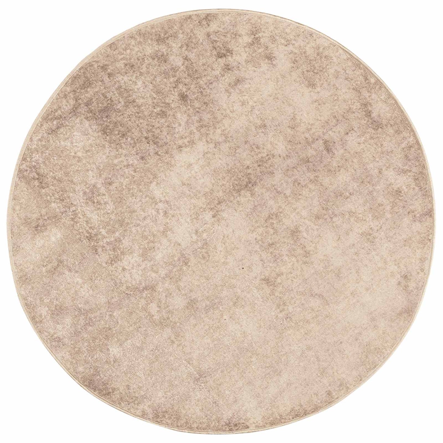vidaXL Χαλί Runner MARSA Μπεζ 120 x 120 cm Πολυέστερ και PVC