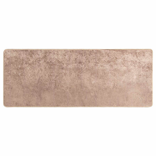 vidaXL Χαλί Runner MARSA Άμμος 80 x 200 cm Πολυέστερ και PVC