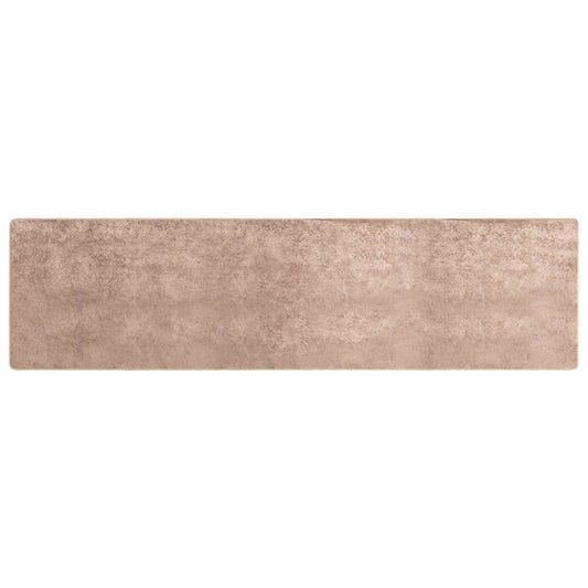 vidaXL Χαλί Runner MARSA Άμμος 80 x 300 cm Πολυέστερ και PVC