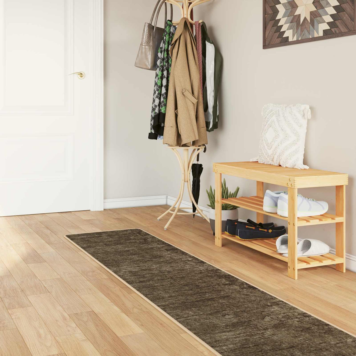 vidaXL Χαλί Runner MARSA Δασώδες Πράσινο 50 x 250 εκ.