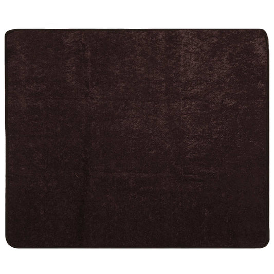 vidaXL Χαλί Runner MARSA Ανθρακί 80 x 100 cm Πολυέστερ και PVC