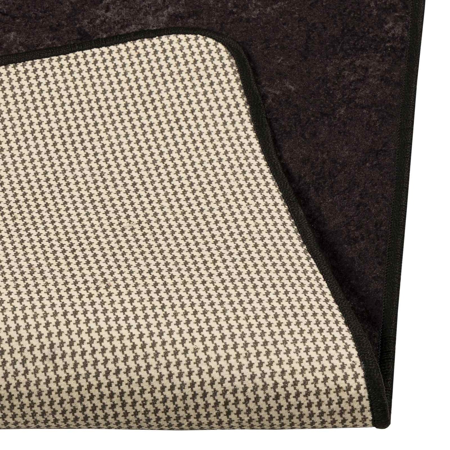 vidaXL Χαλί Runner MARSA Ανθρακί 100 x 100 cm Πολυέστερ και PVC