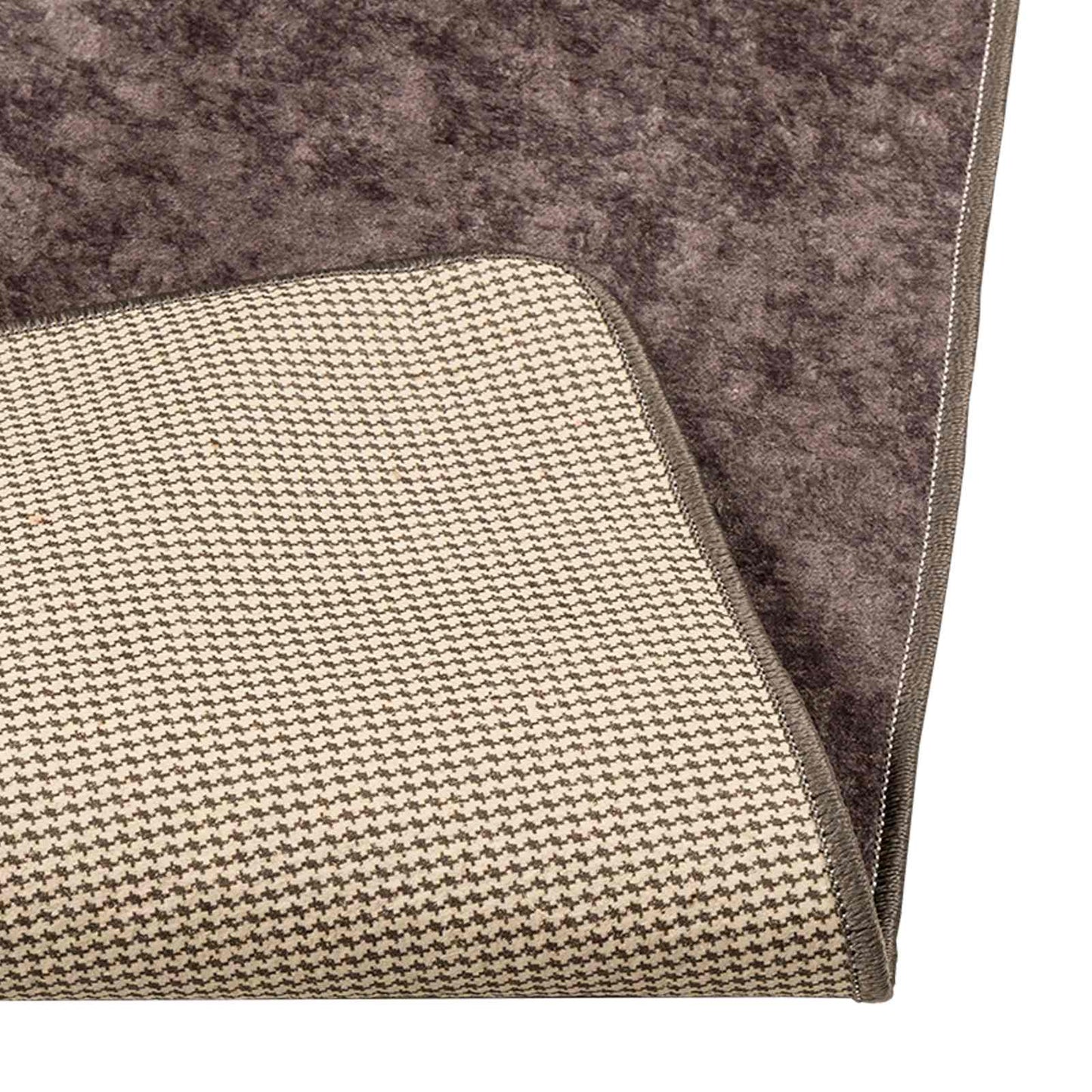 vidaXL Χαλί Runner MARSA Γκρι 50 x 100 cm Πολυέστερ και PVC