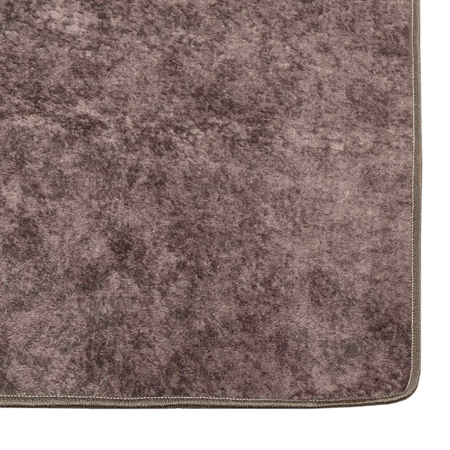 vidaXL Χαλί Runner MARSA Γκρι 50 x 100 cm Πολυέστερ και PVC