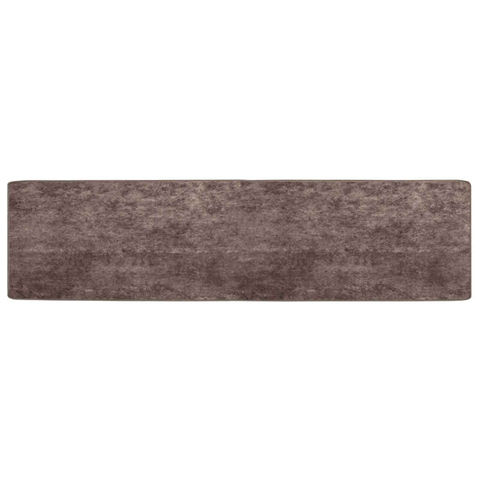 vidaXL Χαλί Runner MARSA Γκρι 50 x 200 εκ. Πολυέστερ και PVC