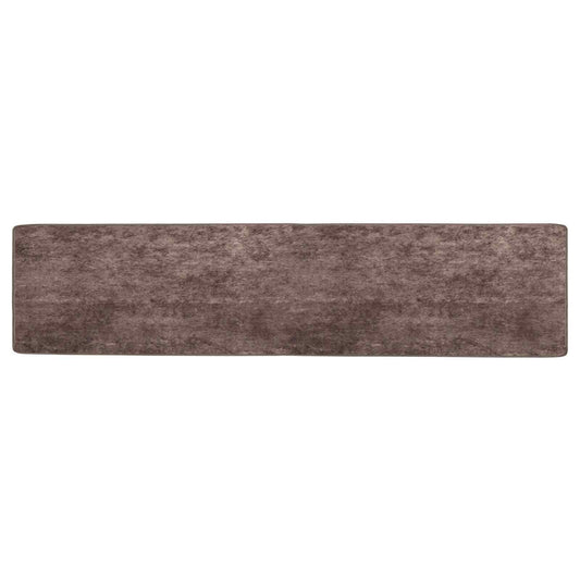 vidaXL Χαλί Runner MARSA Γκρι 50 x 400 εκ. Πολυέστερ και PVC