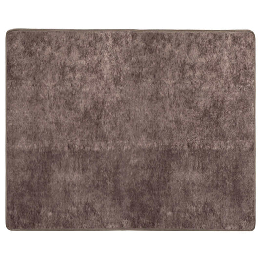 vidaXL Χαλί Runner MARSA Γκρι 80 x 100 cm Πολυέστερ και PVC