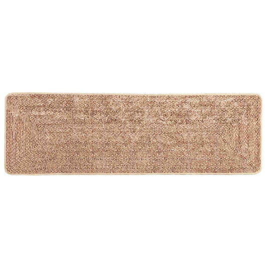 vidaXL Χαλί Runner MARSA Κίτρινο 50 x 150 cm Πολυέστερ και PVC
