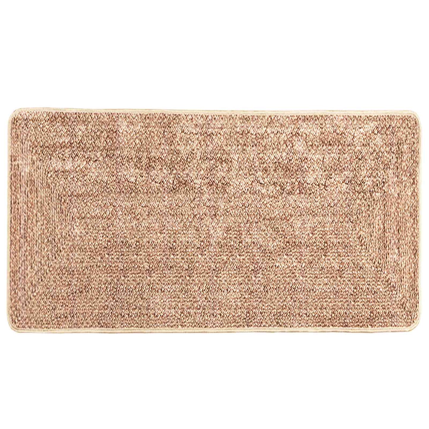 vidaXL Χαλί Runner MARSA Κίτρινο 80 x 100 cm Πολυέστερ και PVC