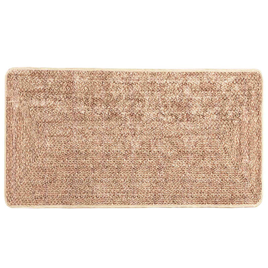 vidaXL Χαλί Runner MARSA Κίτρινο 80 x 100 cm Πολυέστερ και PVC