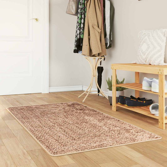 vidaXL Χαλί Runner MARSA Κίτρινο 80 x 200 cm Πολυέστερ και PVC