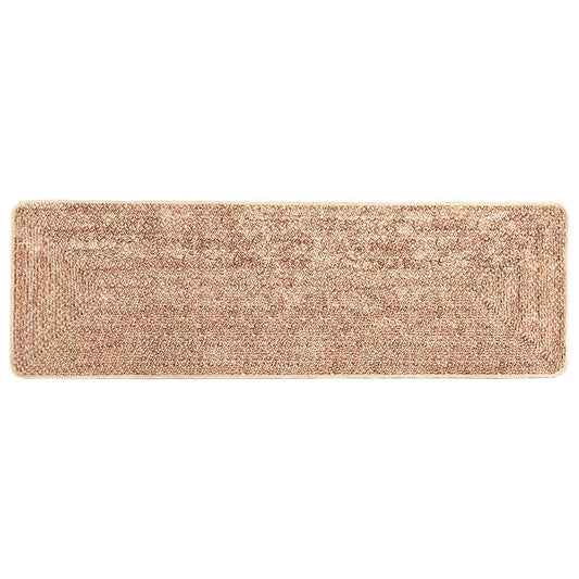 vidaXL Χαλί Runner MARSA Κίτρινο 80 x 250 cm Πολυέστερ και PVC