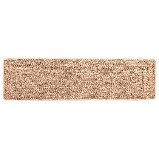 vidaXL Χαλί Runner MARSA Κίτρινο 80 x 350 εκ. Πολυέστερ και PVC