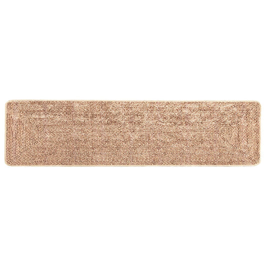 vidaXL Χαλί Runner MARSA Κίτρινο 80 x 400 εκ. Πολυέστερ και PVC