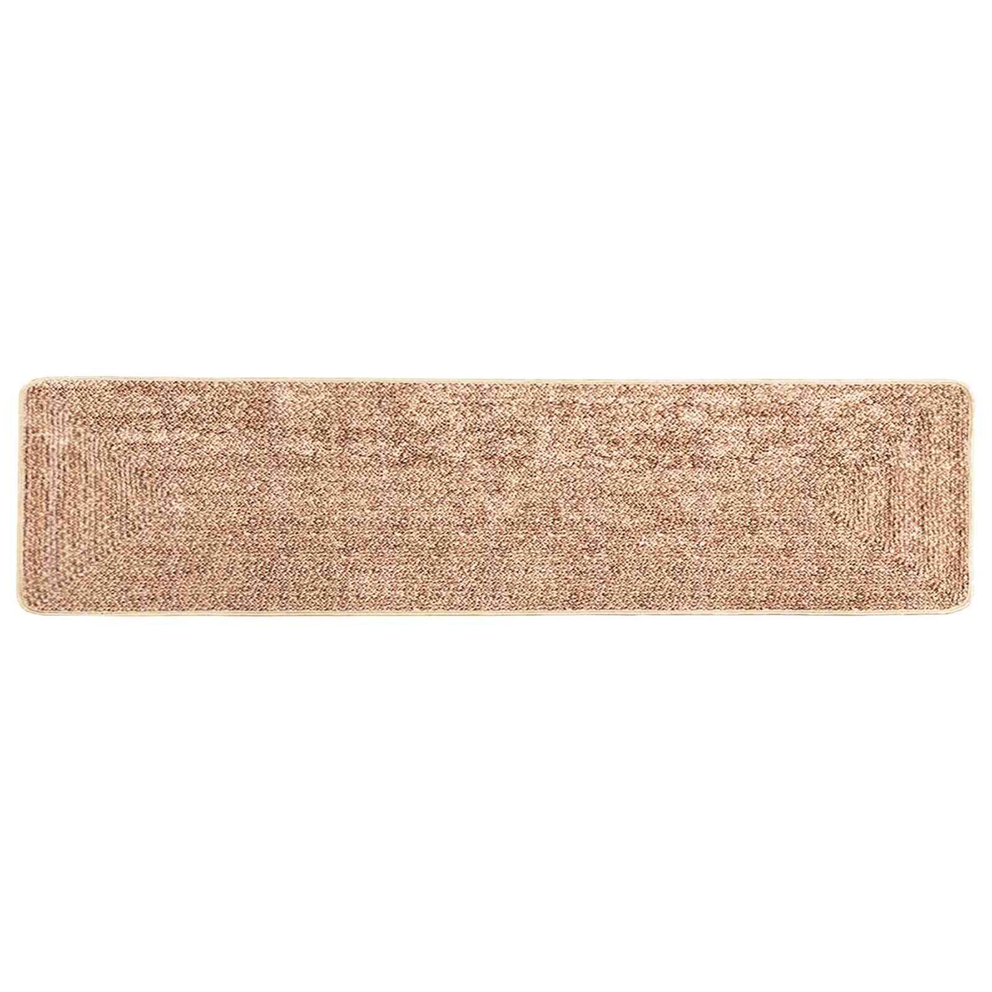 vidaXL Χαλί Runner MARSA Κίτρινο 80 x 450 εκ. Πολυέστερ και PVC