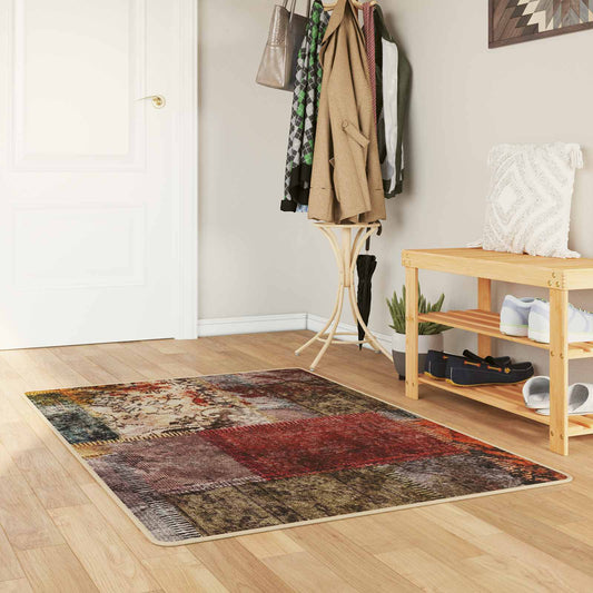 vidaXL Χαλί Runner MARSA Πολύχρωμο 80 x 200 cm Πολυέστερ και PVC