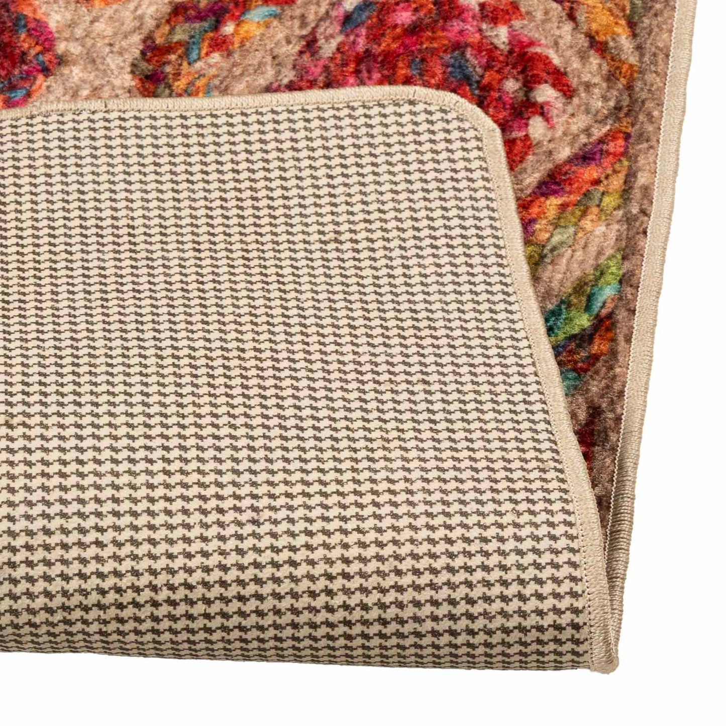 vidaXL Χαλί Runner MARSA Πολύχρωμο 50 x 200 εκ. Πολυέστερ και PVC
