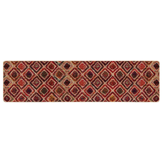 vidaXL Χαλί Runner MARSA Πολύχρωμο 80 x 250 cm Πολυέστερ και PVC
