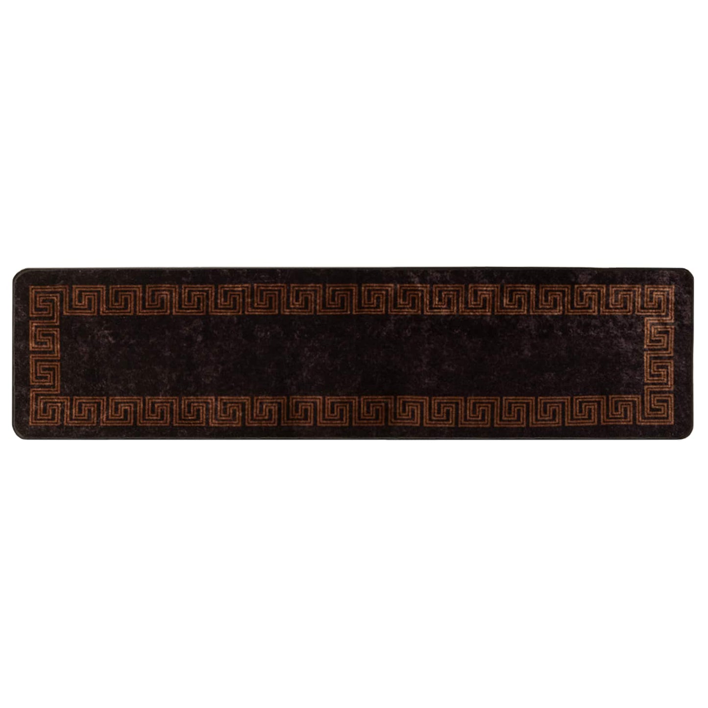vidaXL Χαλί Runner MARSA Μαύρο 100 x 400 cm Πολυέστερ και PVC