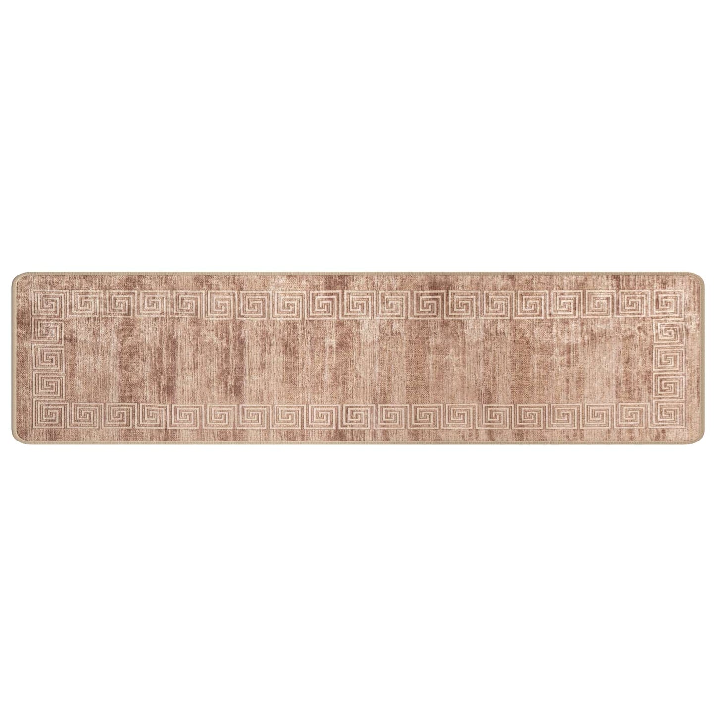 vidaXL Χαλί Runner MARSA Λευκός 50 x 200 εκ. Πολυέστερ και PVC