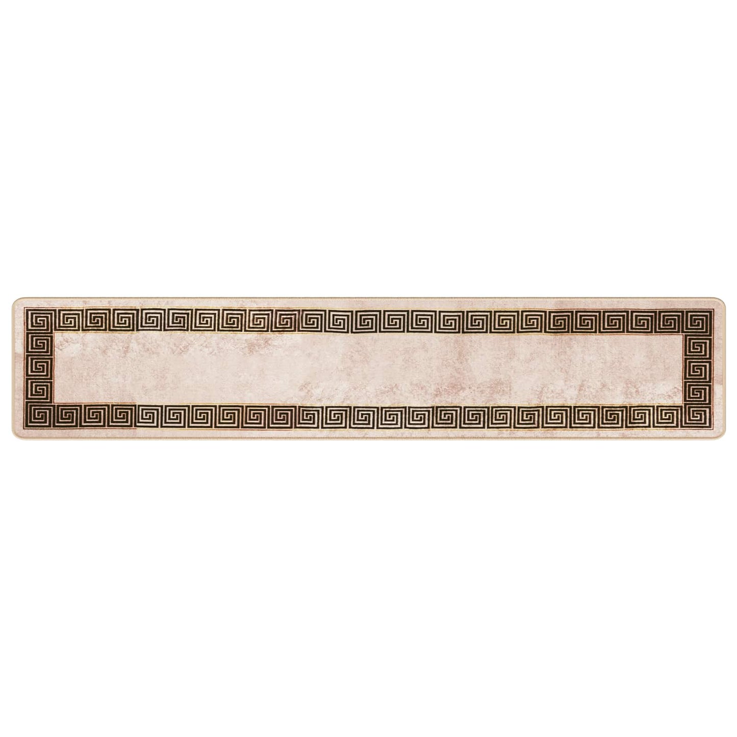 vidaXL Χαλί Runner MARSA Μαύρο 50 x 250 εκ. Πολυέστερ και PVC
