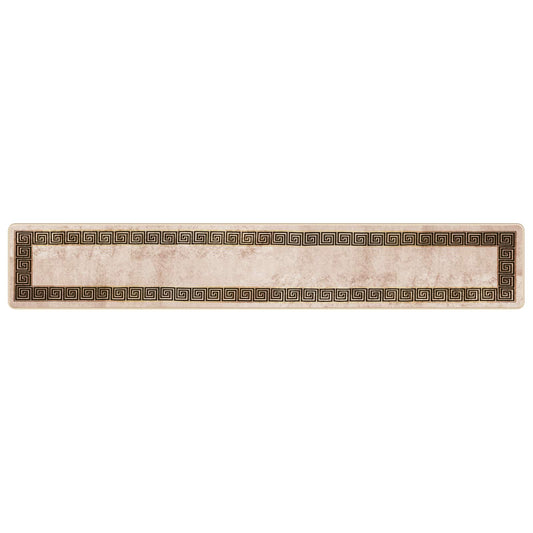 vidaXL Χαλί Runner MARSA Μαύρο 50 x 300 εκ Πολυέστερ και PVC