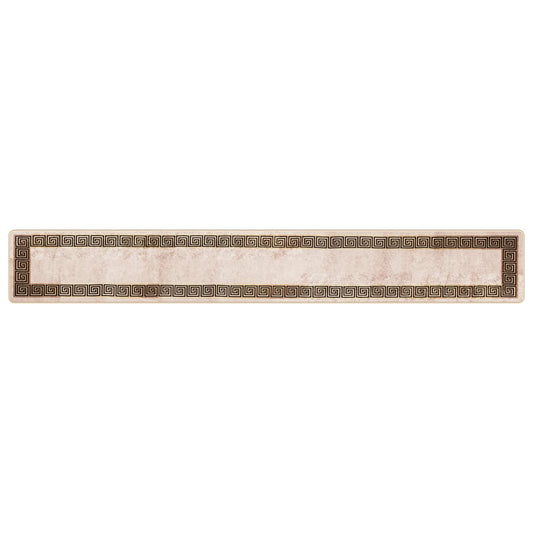 vidaXL Χαλί Runner MARSA Μαύρο 50 x 350 εκ. Πολυέστερ και PVC