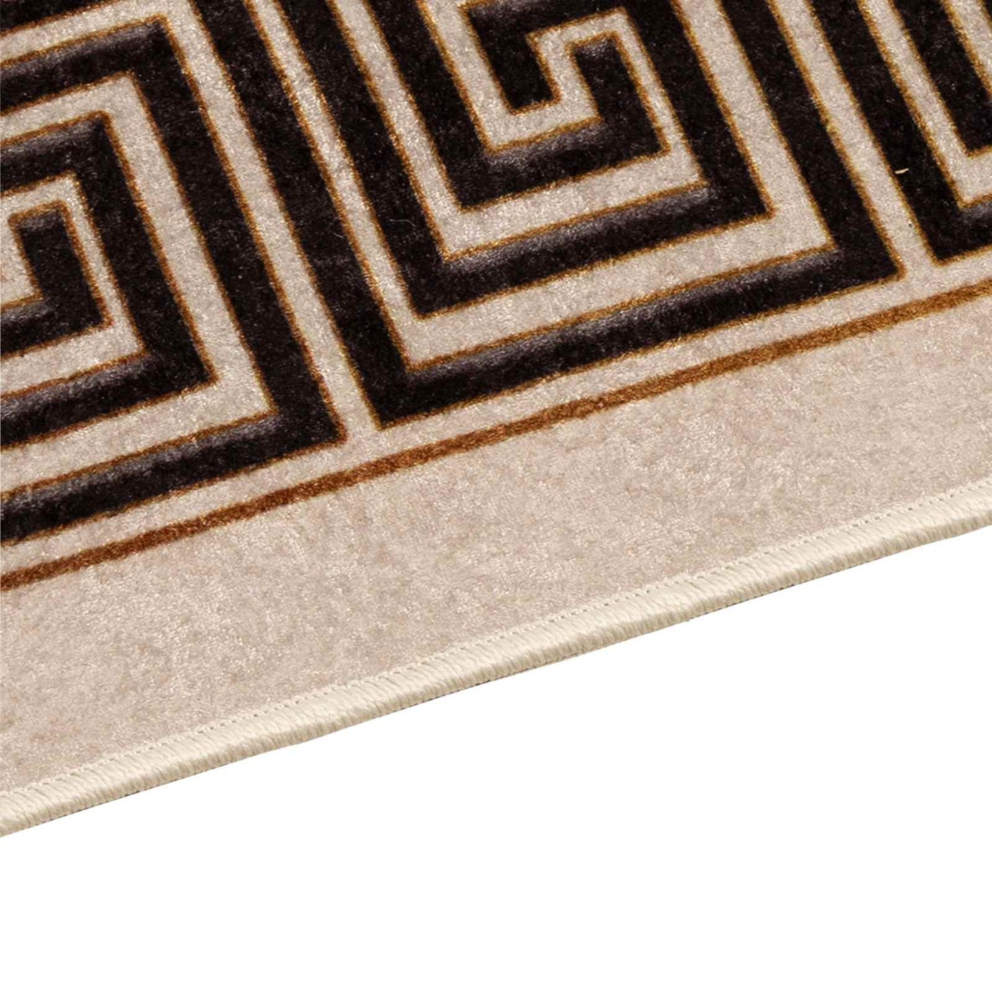 vidaXL Χαλί Runner MARSA Μαύρο 50 x 400 εκ. Πολυέστερ και PVC