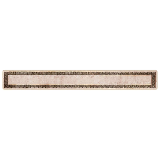 vidaXL Χαλί Runner MARSA Μαύρο 50 x 400 εκ. Πολυέστερ και PVC