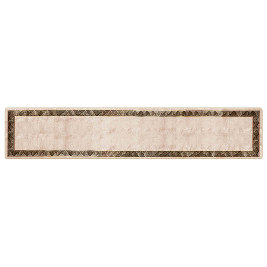vidaXL Χαλί Runner MARSA Μαύρο 80 x 400 εκ. Πολυέστερ και PVC