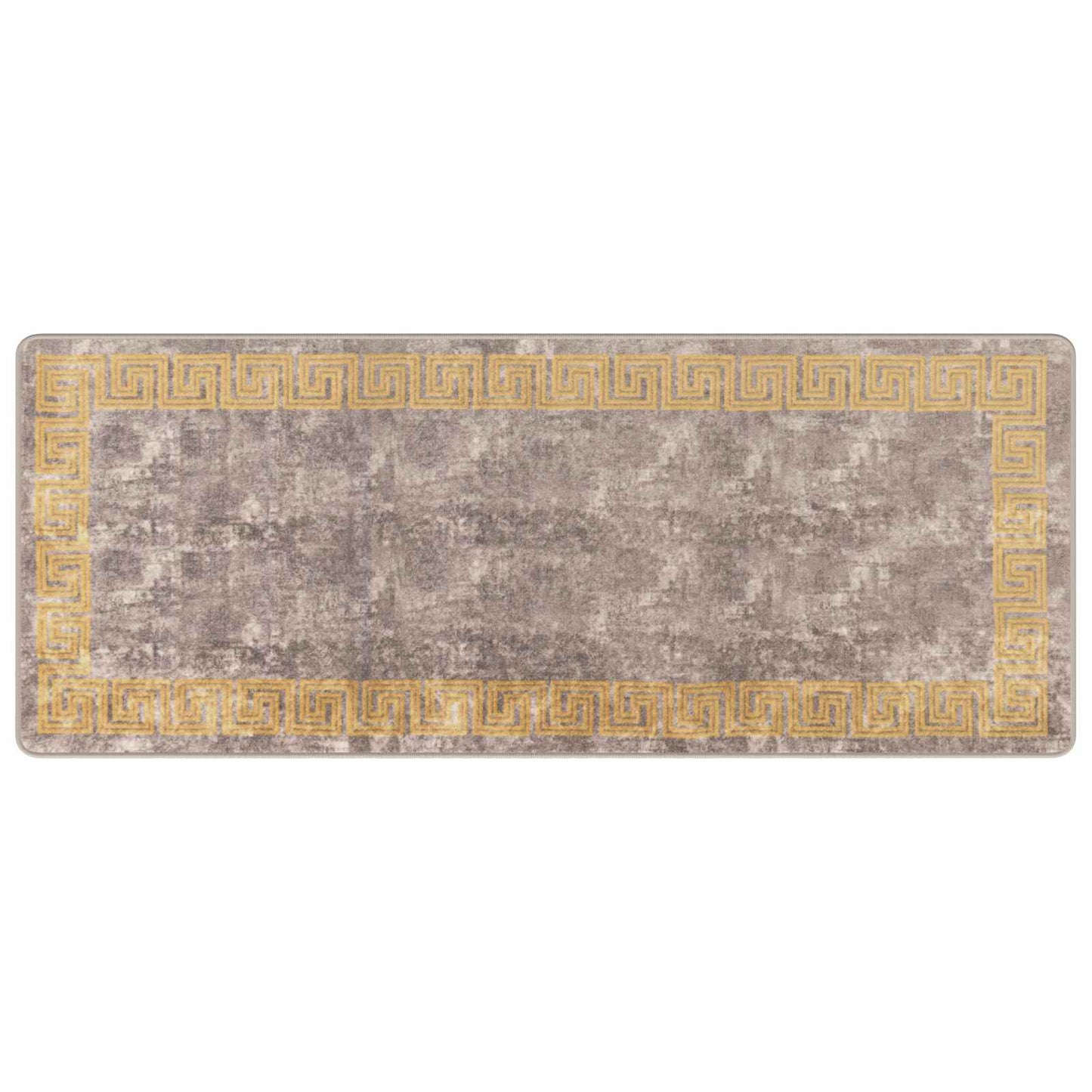 vidaXL Χαλί Runner MARSA Γκρι 80 x 200 cm Πολυέστερ και PVC