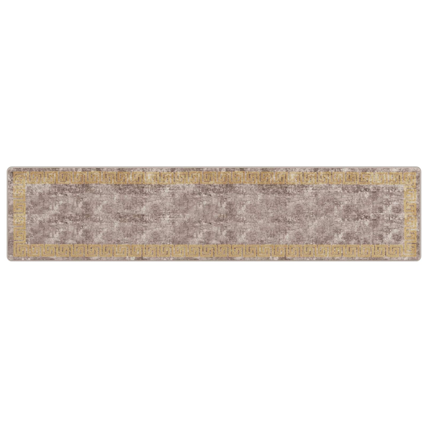 vidaXL Χαλί Runner MARSA Γκρι 80 x 350 εκ. Πολυέστερ και PVC