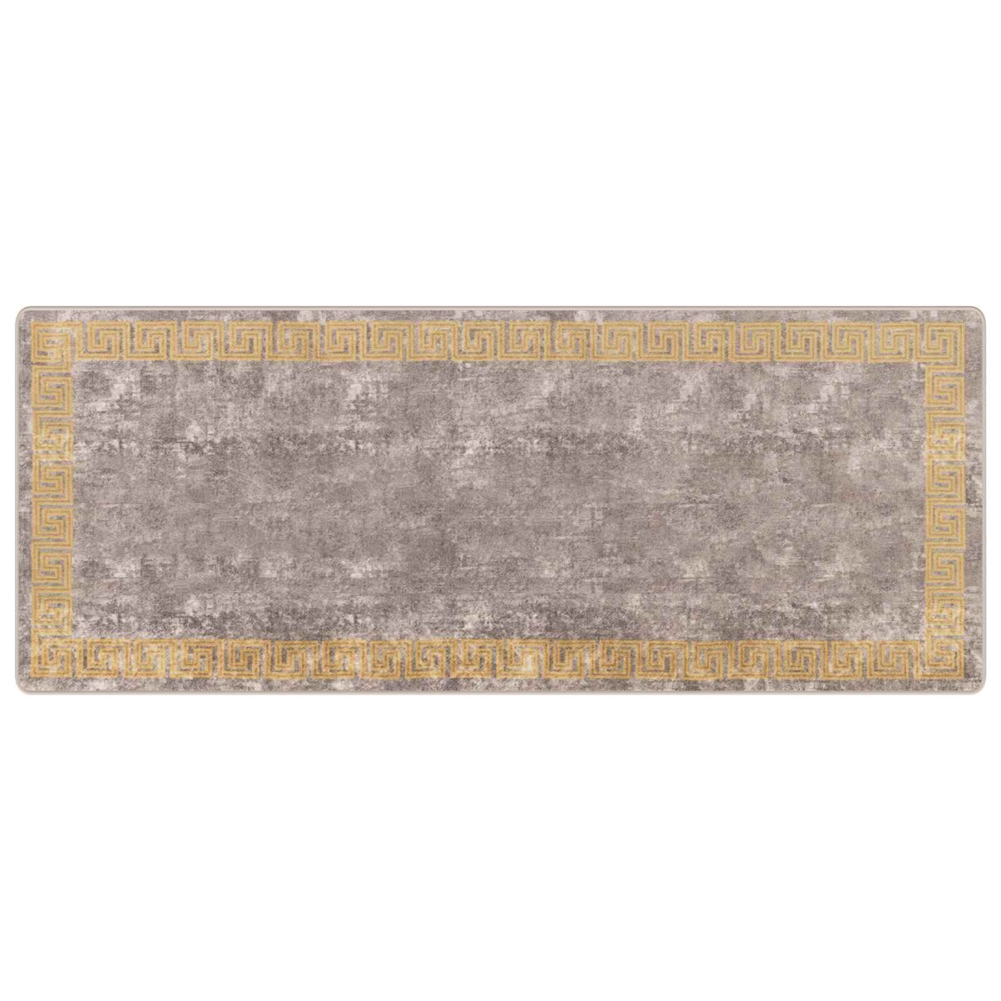vidaXL Χαλί Runner MARSA Γκρι 100 x 250 cm Πολυέστερ και PVC