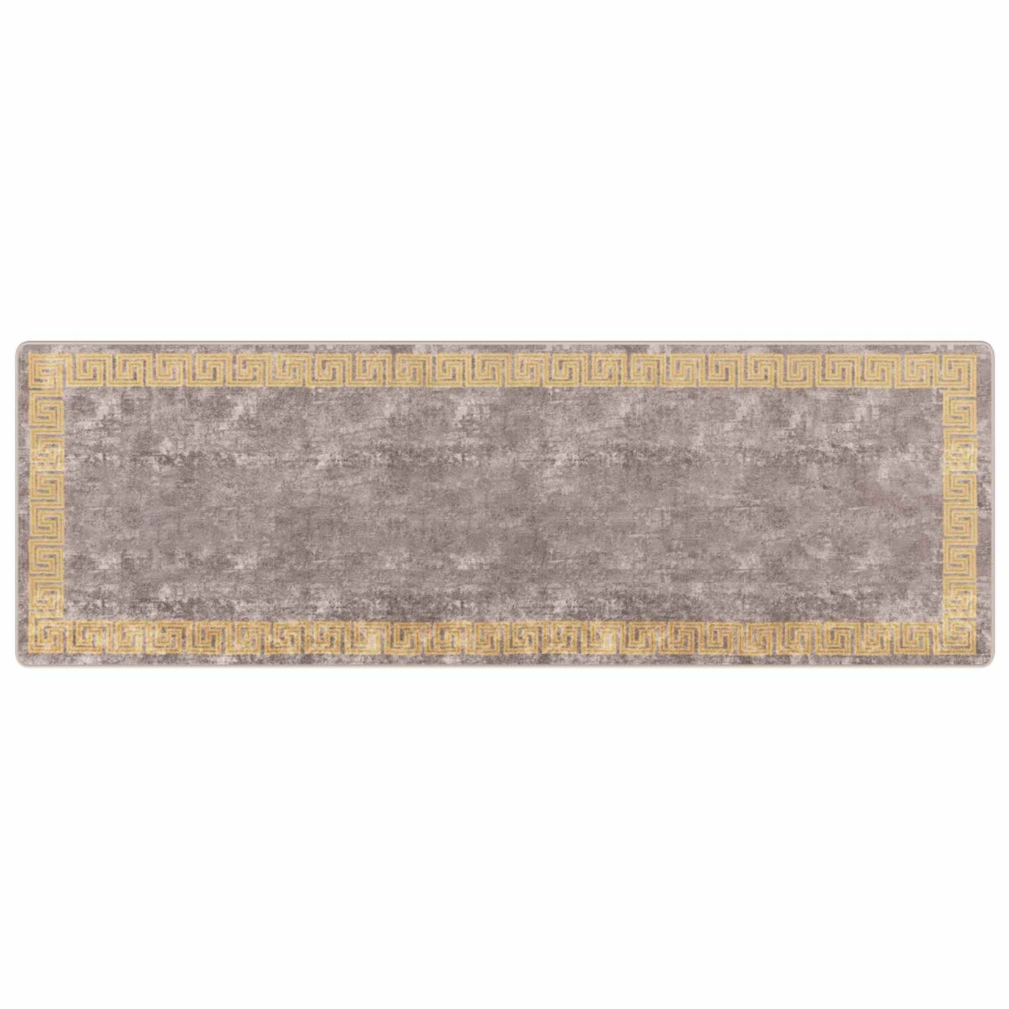 vidaXL Χαλί Runner MARSA Γκρι 100 x 300 cm Πολυέστερ και PVC