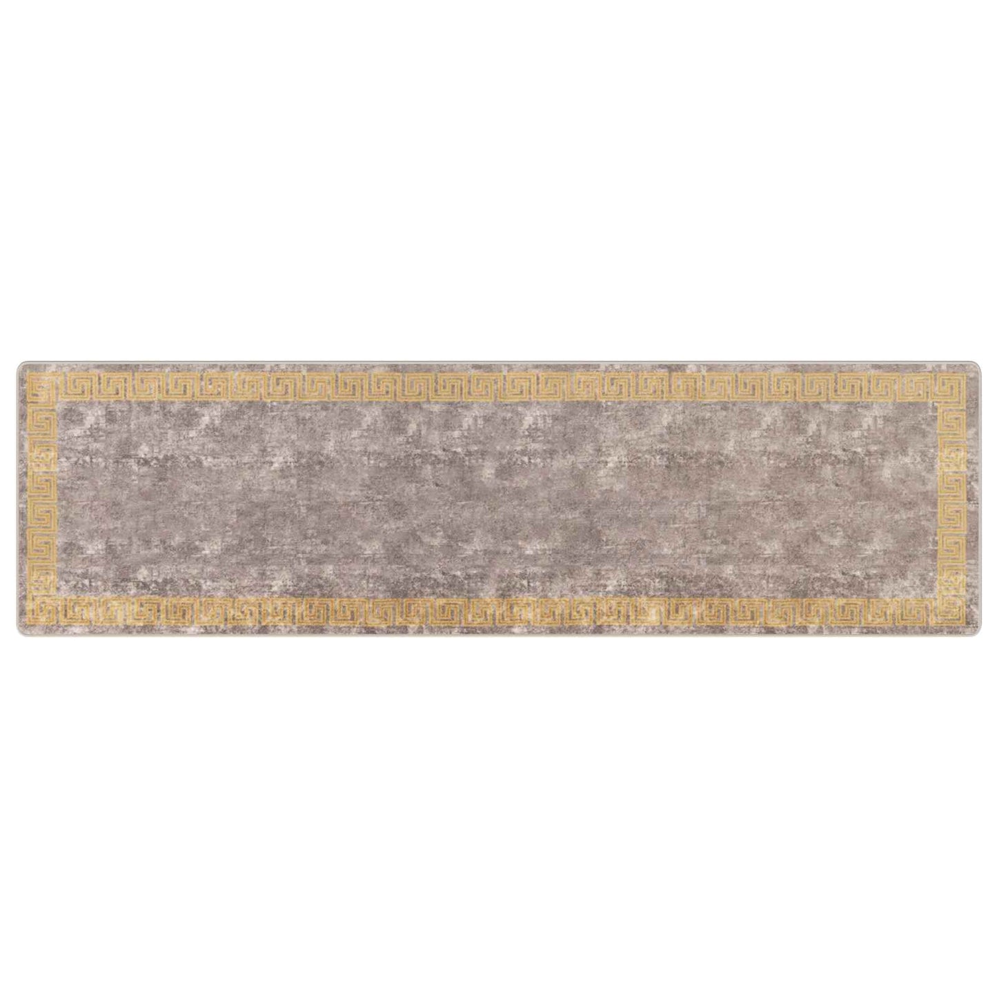 vidaXL Χαλί Runner MARSA Γκρι 100 x 350 εκ. Πολυέστερ και PVC