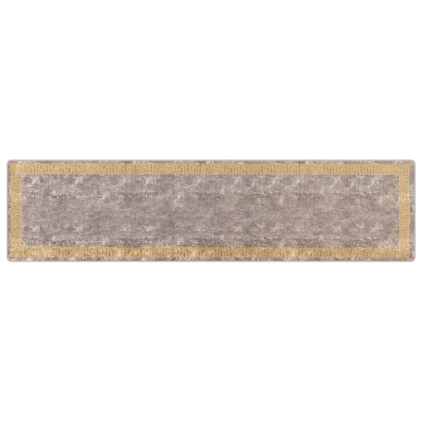 vidaXL Χαλί Runner MARSA Γκρι 100 x 400 cm Πολυέστερ και PVC