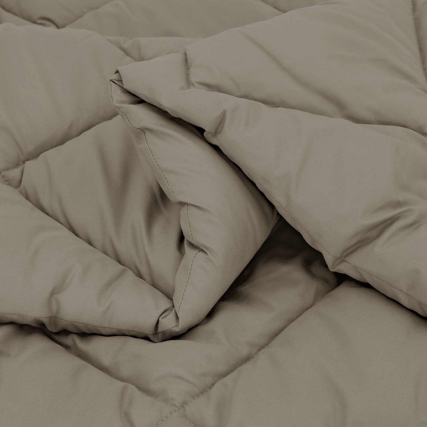 vidaXL Καλοκαιρινό Παπλωματοθήκη Ανοιχτό γκρι 240 x 260 εκ. Μικροΐνες