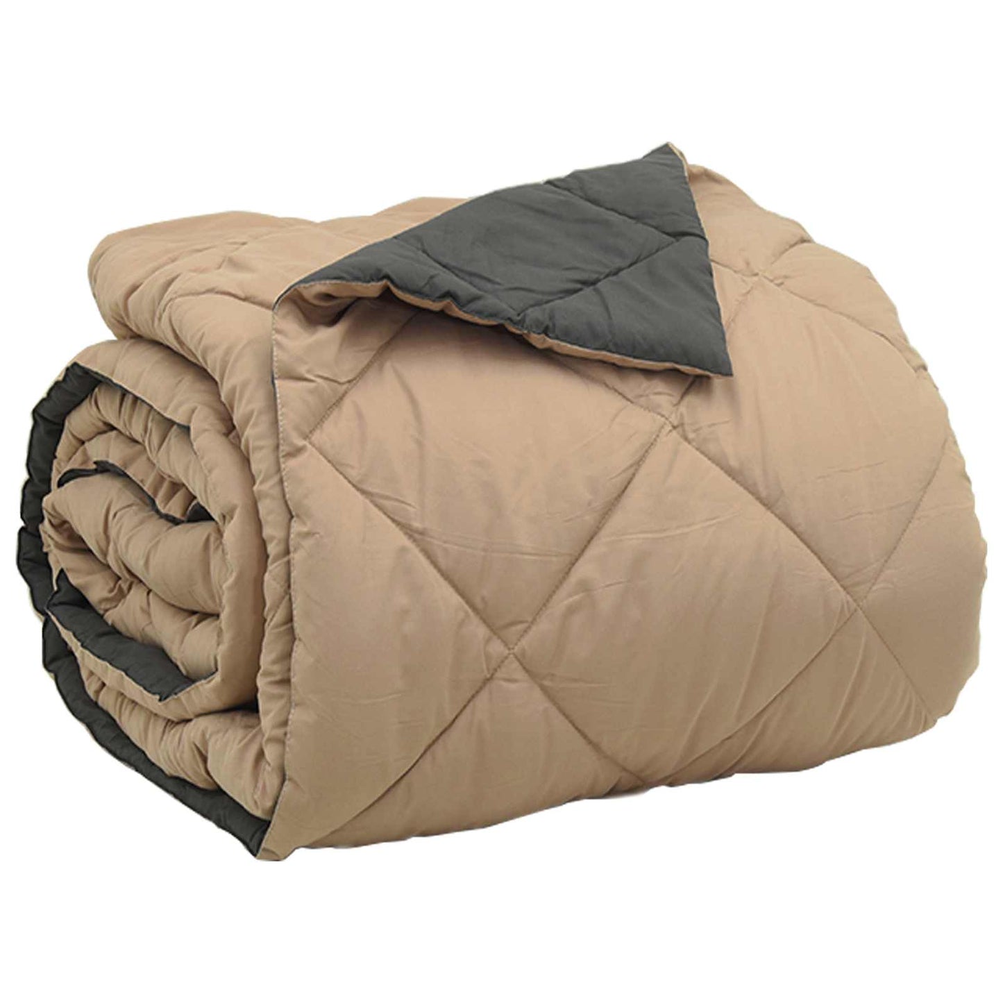 vidaXL Κουβέρτα ολόκληρου του χρόνου Ανθρακί και Ταμπά 220 x 240 cm