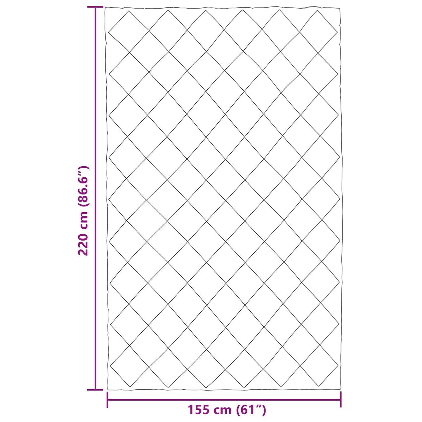 vidaXL Κουβέρτα ολόκληρου του χρόνου Taupe 220 x 155 εκ Μικροΐνες