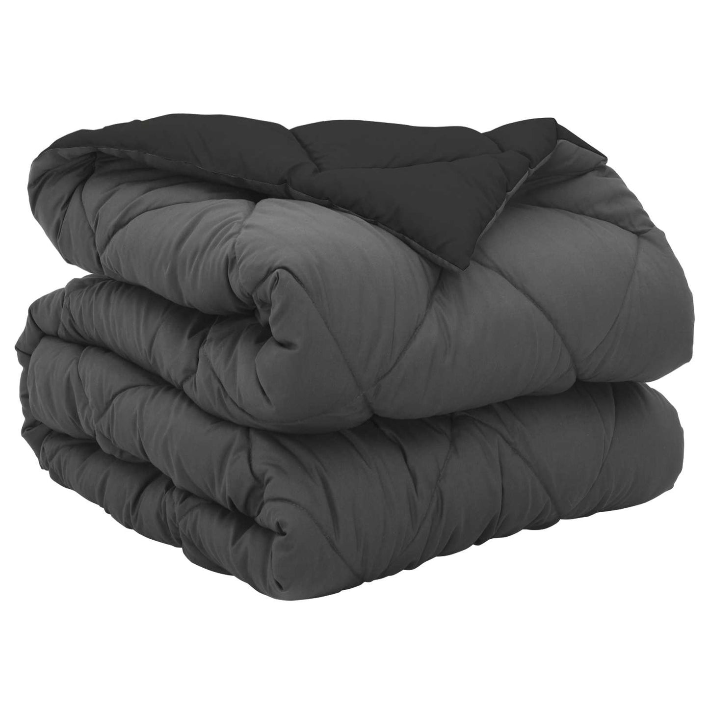 vidaXL Κουβέρτα ολόκληρου του χρόνου Μαύρο και Ανθρακί 220 x 155 εκ