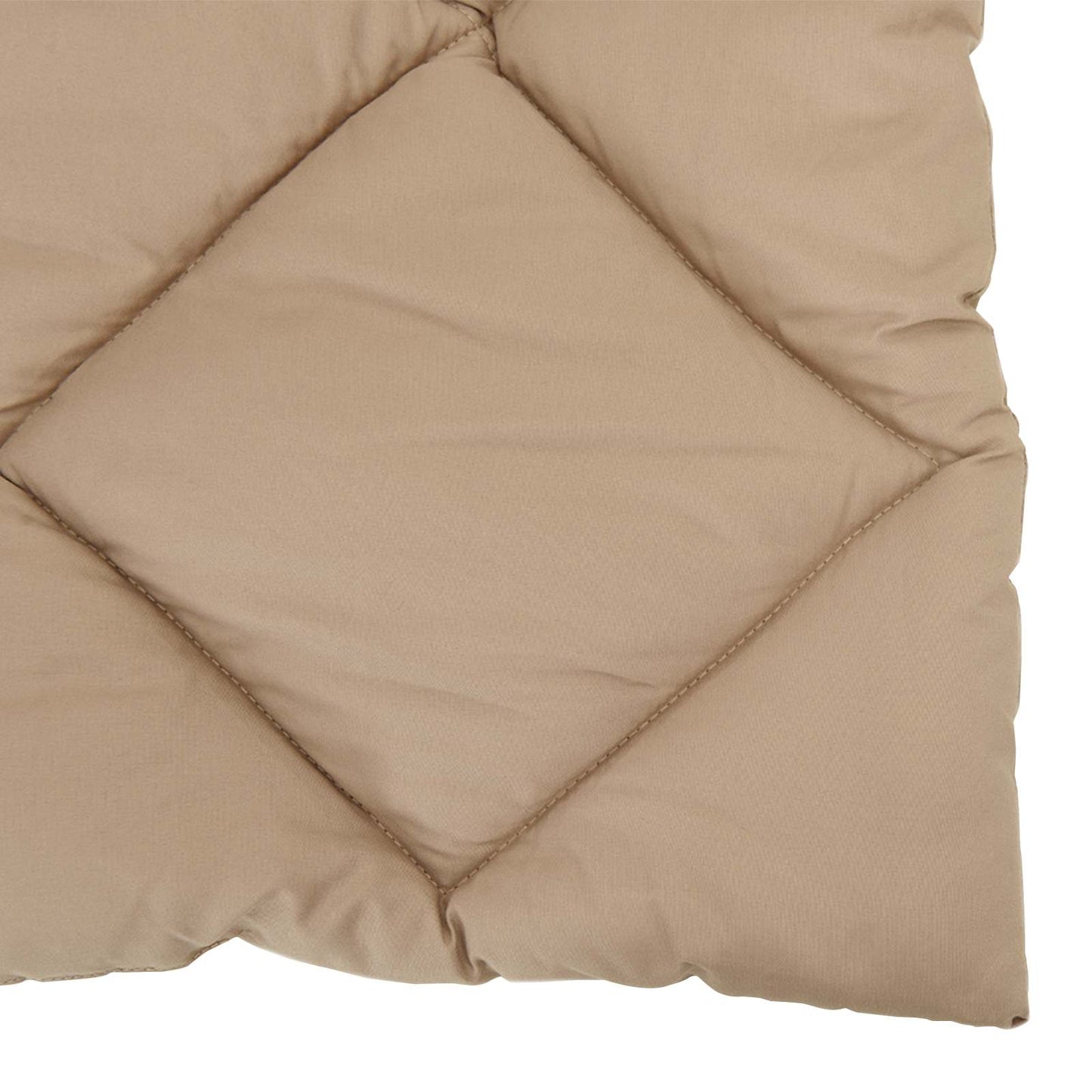 vidaXL Χειμερινό Παπλωματοθήκη Taupe 200 x 200 cm Μικροΐνες