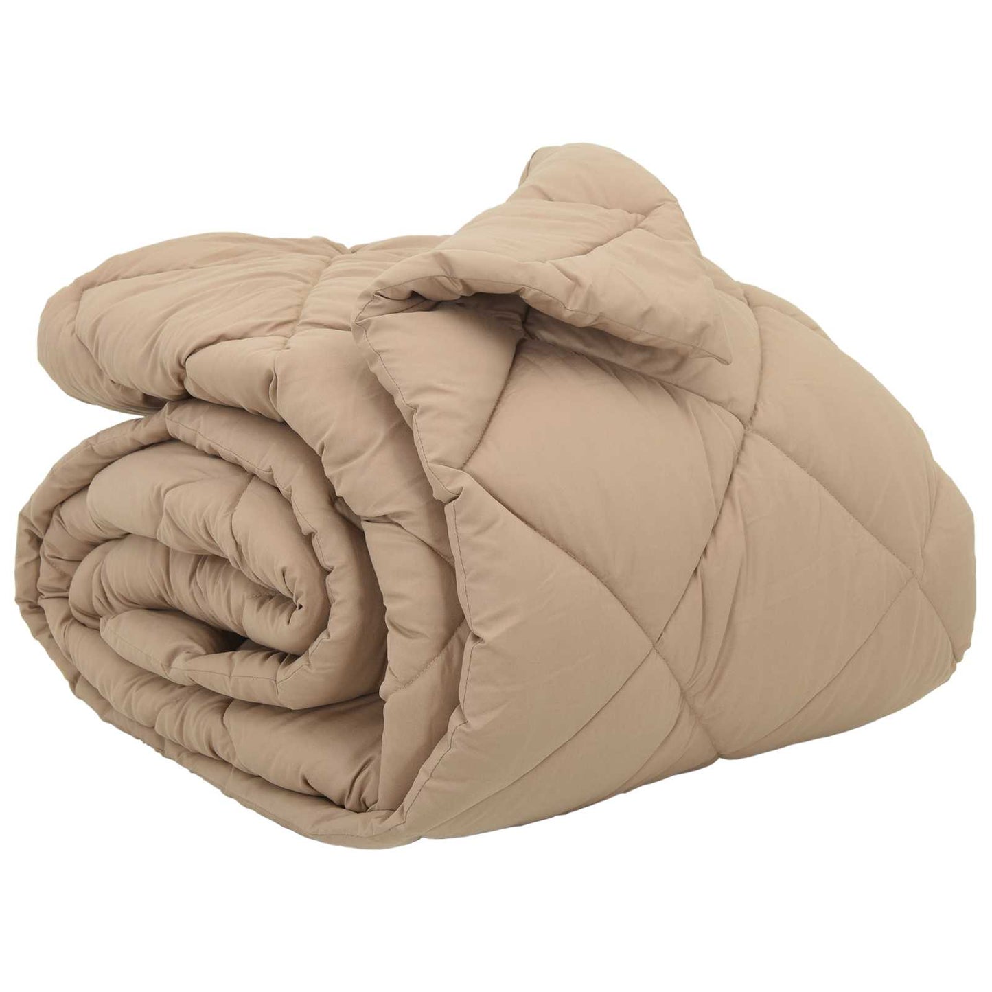 vidaXL Χειμερινό Παπλωματοθήκη Taupe 220 x 260 cm Μικροΐνες