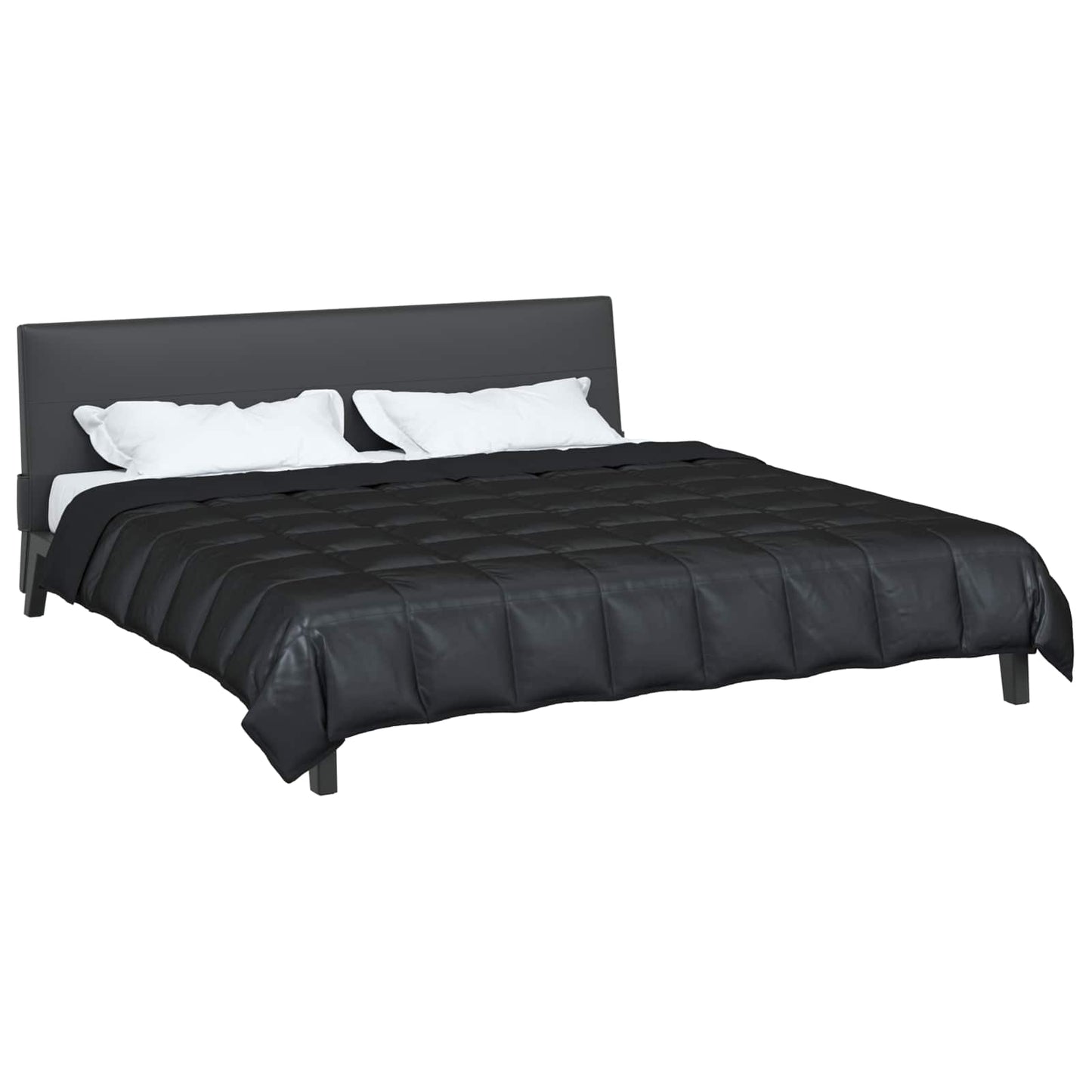 vidaXL Καλοκαιρινό Παπλωματοθήκη Μαύρο 220 x 260 cm
