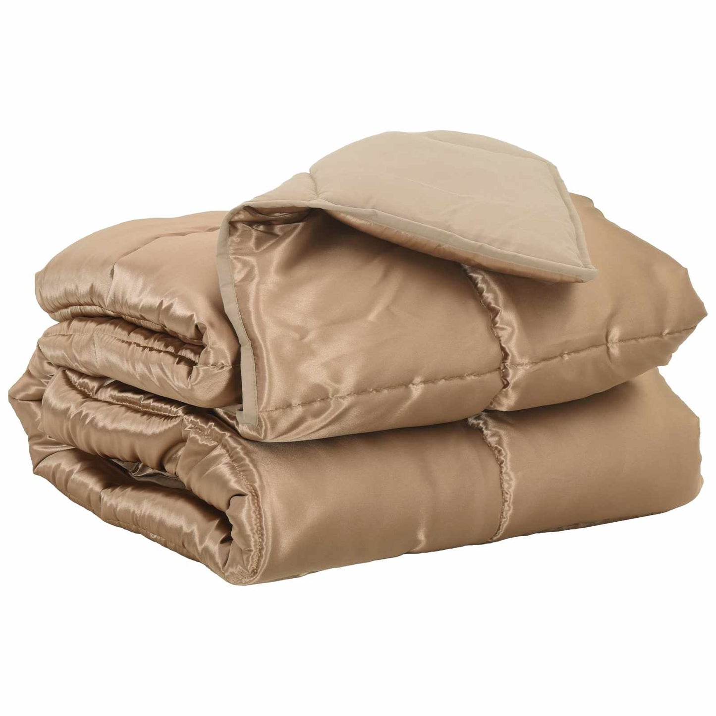 vidaXL Κουβέρτα ολόκληρου του χρόνου Χρυσό 220 x 260 cm
