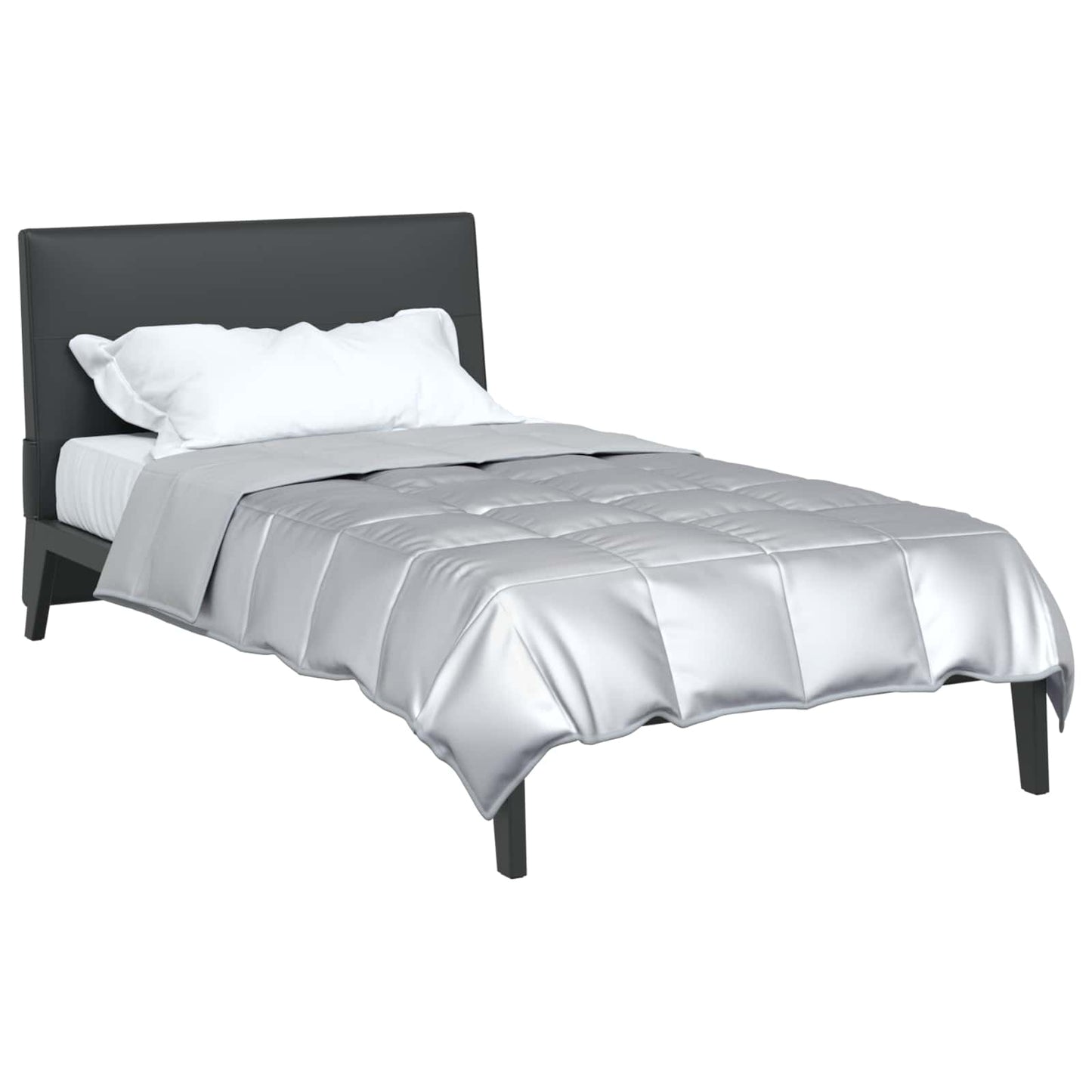 vidaXL Κουβέρτα ολόκληρου του χρόνου Ασημί 220 x 135 εκ