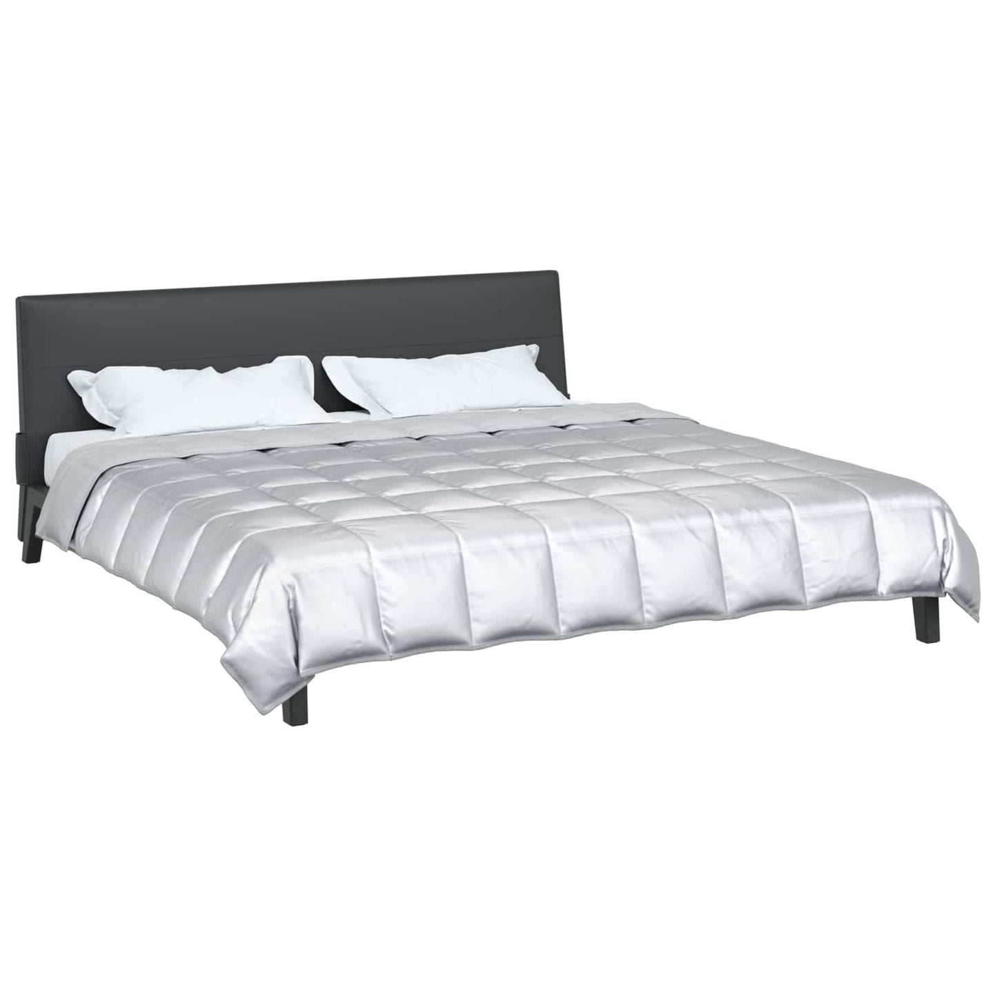 vidaXL Κουβέρτα ολόκληρου του χρόνου Ασημί 220 x 240 cm