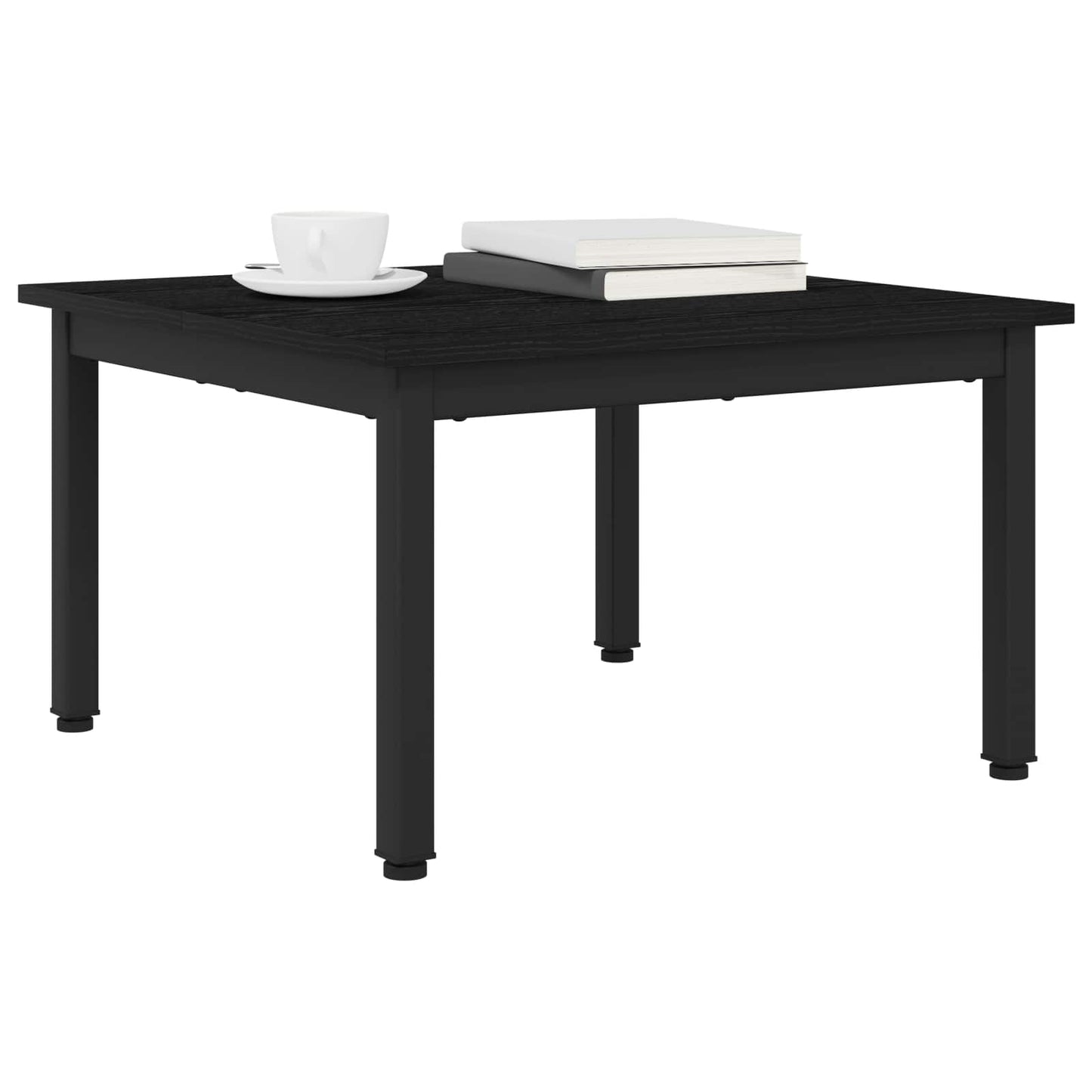 vidaXL Τραπεζάκι σαλονιού Μαύρη Οξυά 60 x 60 x 36 cm
