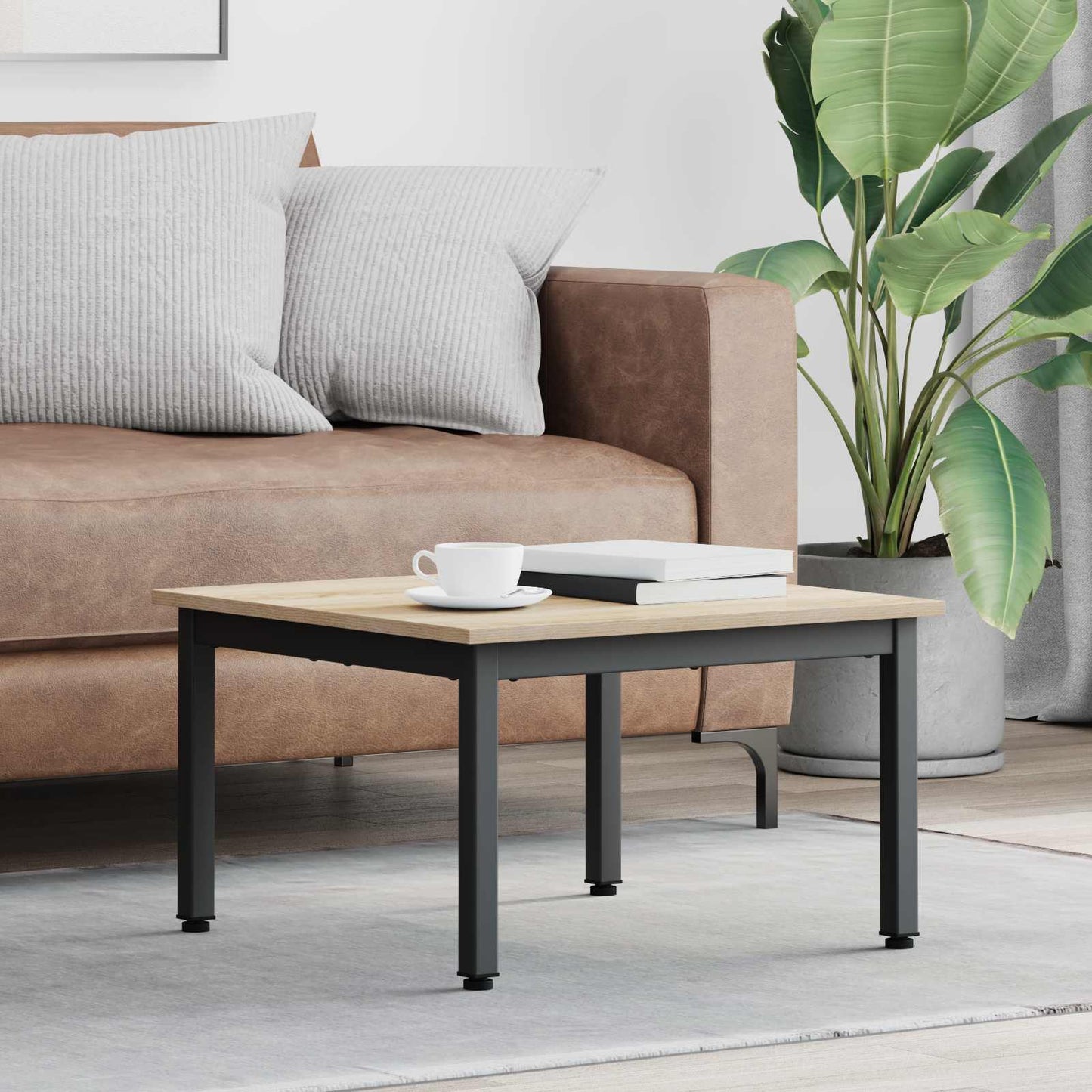 vidaXL Τραπεζάκι σαλονιού Σονόμα 60 x 60 x 36 cm Επεξεργασμένο ξύλο
