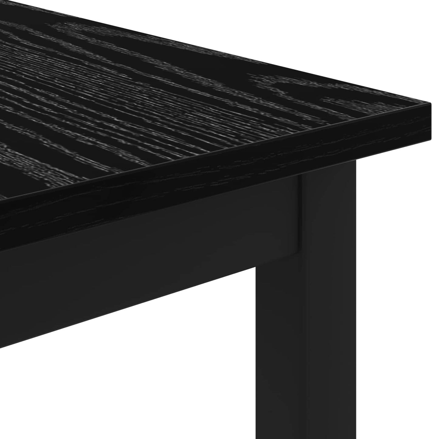 vidaXL Τραπεζάκι σαλονιού Μαύρη Οξυά 70 x 50 x 36 εκ